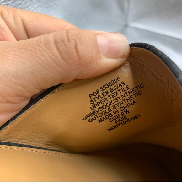 J.Crew Women's Sueded Vegan Leather Clogs Black With Silver Stud Detail 9.5 - Picture 7 of 9